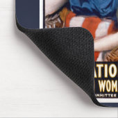 アメリカを起こせ!ヴィンテージ愛国自由芸術 マウスパッド (コーナー)