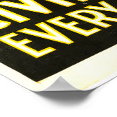 アメリカを起こせ!文明は皆を呼ぶ ポスター (角)