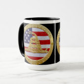 アメリカを踏み鳴らさない マグカップ (正面左)