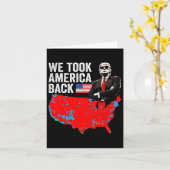 アメリカを連れて行ったトランプCk – パパの家Take Ameri カード (黄色い花)