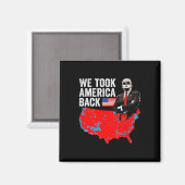 アメリカを連れて行ったトランプCk – パパの家Take Ameri マグネット (正面/裏面)