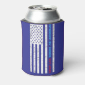 アメリカを選択 Est.2025 缶クーラー (缶裏面)