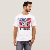 アメリカアイスホッケー Tシャツ (正面フル)