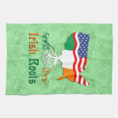 アメリカアイリッシュルーツティータオル キッチンタオル (横)