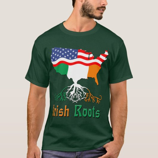 アメリカアイリッシュルーツTシャツ Tシャツ (正面)
