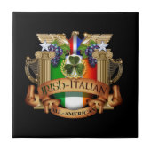 アメリカアイルランドのイタリア語すべてに タイル (正面)