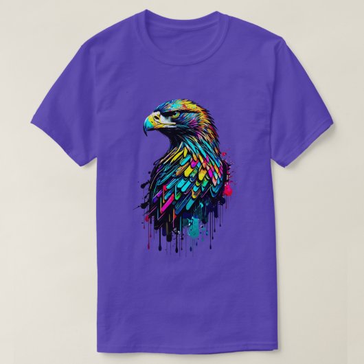 アメリカアカアシワシ Tシャツ (デザイン正面)