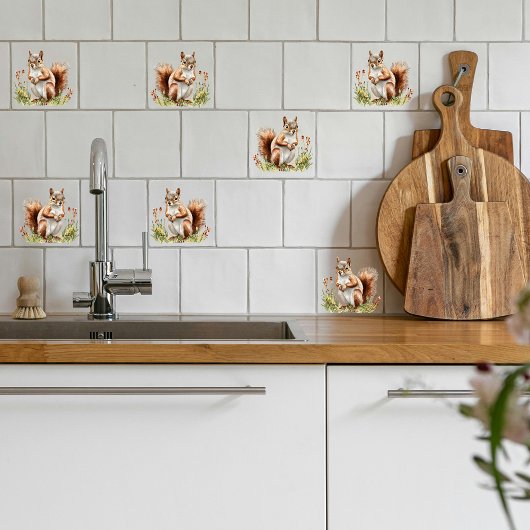 アメリカアカリス タイル