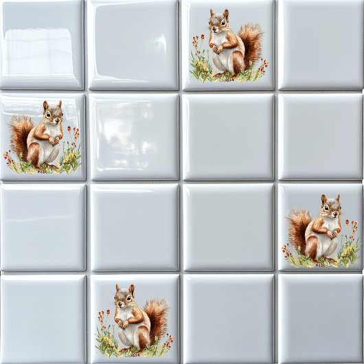 アメリカアカリス タイル