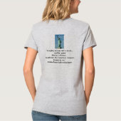 アメリカアメリカを再度作って下さい Tシャツ (裏面)