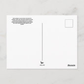 アメリカアリゲーターポストカード ポストカード (裏面)