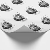 アメリカアリゲーター ラッピングペーパー (角)