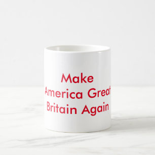 アメリカイギリスのコーヒー・マグの赤を再度作って下さい コーヒーマグカップ