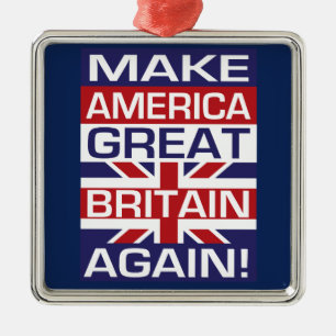 アメリカイギリスを再度作って下さい! メタルオーナメント