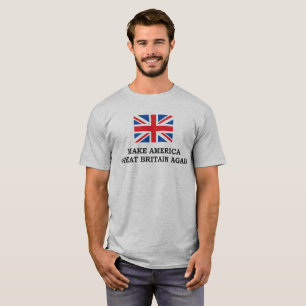 アメリカイギリスを再度作って下さい Tシャツ
