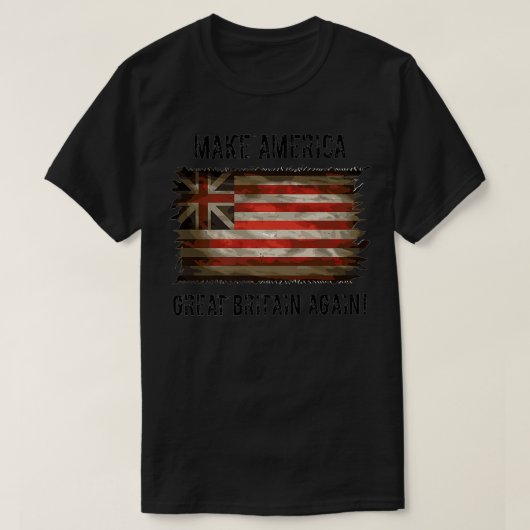 アメリカイギリスを再素晴らし度プレミアムにする Tシャツ (デザイン正面)