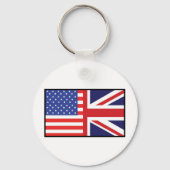 アメリカイギリス キーホルダー (正面)