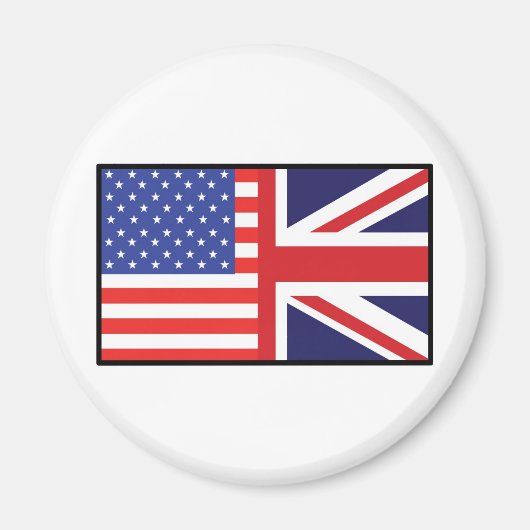 アメリカイギリス マグネット (正面)