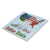 アメリカイタリアンの祖先タイル タイル (側面)