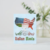 アメリカイタリアンルーツはがき ポストカード (スタンド正面)