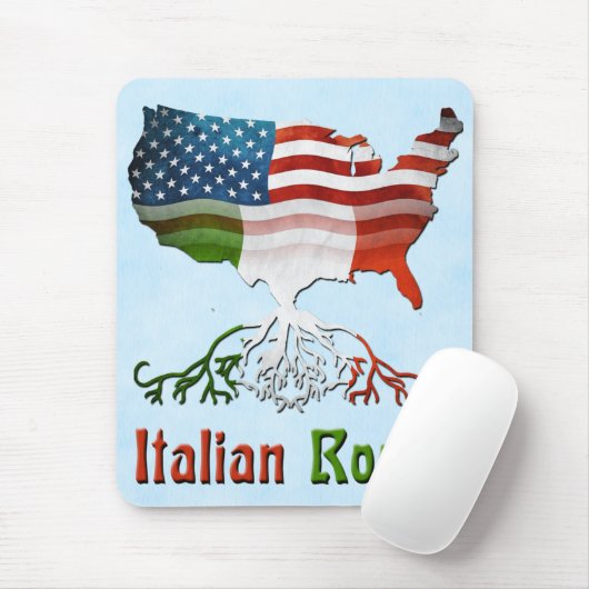アメリカイタリアンルーツマウスマット マウスパッド (マウス)