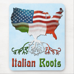 アメリカイタリアンルーツマウスマット マウスパッド