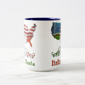 アメリカイタリアンルーツマグ ツートーンマグカップ (中央)