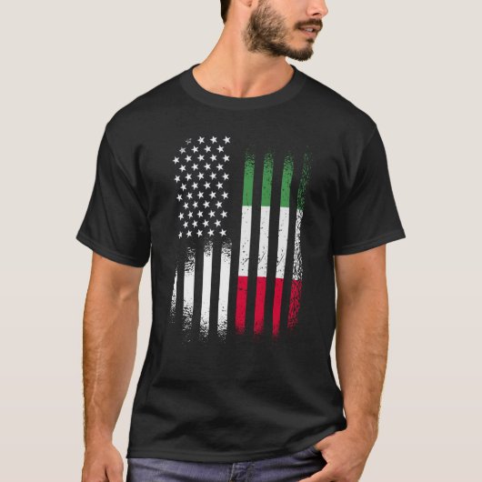 アメリカイタリアン伝統月イタリアパトリオットが成長 Tシャツ (正面)