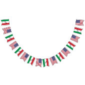 アメリカイタリアン国旗、パーティーイタリアのバナー/アメリカ バンティングフラッグ (全)