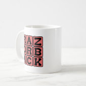 アメリカイノシシ, ワイルドボア コーヒーマグカップ (正面左)