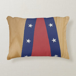 アメリカインスパイアアート | フラッグス、ジェルシー、7月4日 アクセントクッション