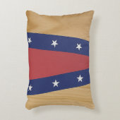 アメリカインスパイアアート | フラッグス、ジェルシー、7月4日 アクセントクッション (正面(垂直))