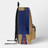 アメリカインスパイアアート | フラッグス、ジェルシー、7月4日 プリントバックパック (左)