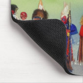 アメリカインディアンお祝いマウスパッド マウスパッド (コーナー)