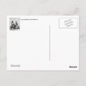 アメリカインディアンのはがき ポストカード (裏面)