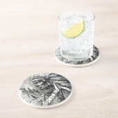 アメリカインディアンのコースター コースター (側面)