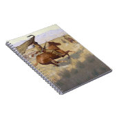 アメリカインディアンのスタンピード ノートブック (右側)