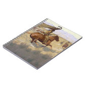 アメリカインディアンのスタンピード ノートブック (左側)