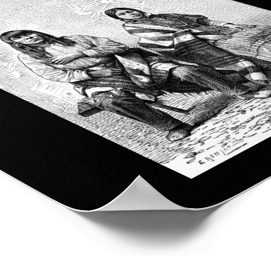 アメリカインディアンのポスター ポスター (角)