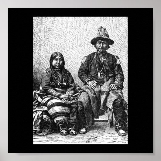 アメリカインディアンのポスター ポスター (正面)