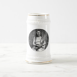 アメリカインディアンのマグカップ ビールジョッキ
