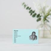 アメリカインディアンの名刺 名刺 (スタンド正面)