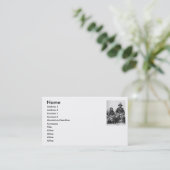 アメリカインディアンの名刺 名刺 (スタンド正面)