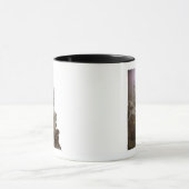 アメリカインディアンの国立博物館の彫像 マグカップ (中央)