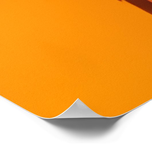 アメリカインディアンの男の羽ビンテージのポスター ポスター (角)