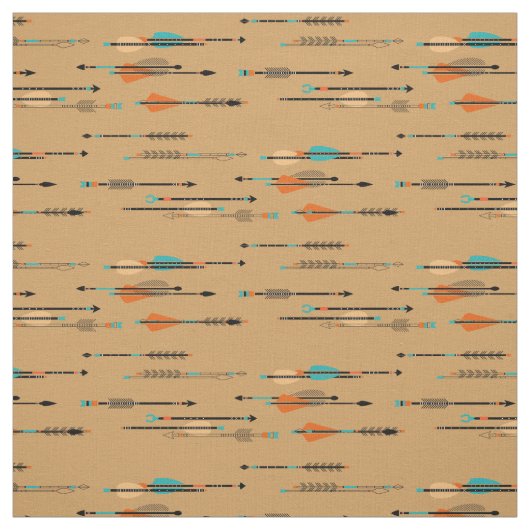 アメリカインディアンの矢 ファブリック (見本)