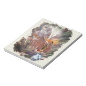 アメリカインディアンの結婚初夜のヴィグネット ノートパッド (回転)