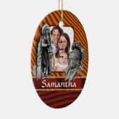 アメリカインディアンの責任者 セラミックオーナメント (右)