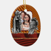 アメリカインディアンの責任者 セラミックオーナメント (裏面)