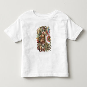 アメリカインディアンのWeaponsutensilsそしてオーナメント トドラーTシャツ